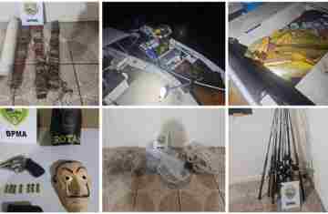 Pinhão - Operação Integrada contra pesca predatória termina com seis presos 